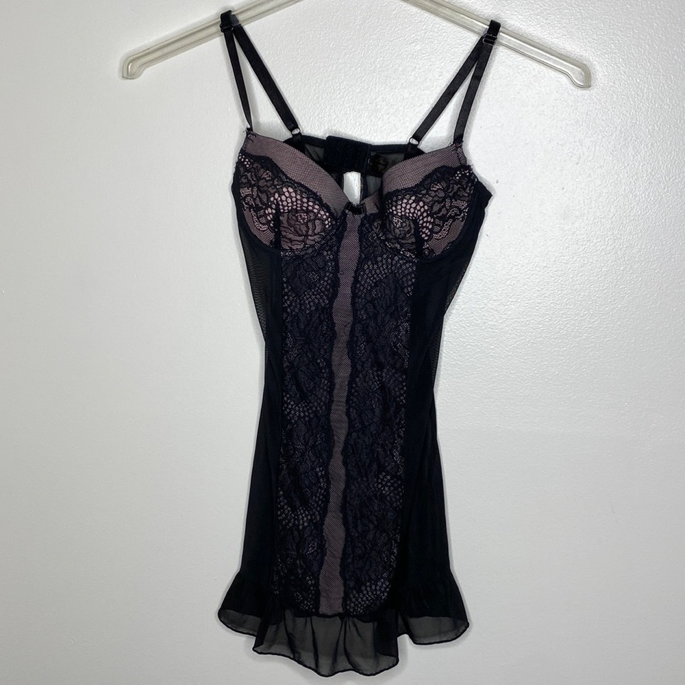 MARILYN MONROE Intimates Teddy Baby Doll‎ Top size S
